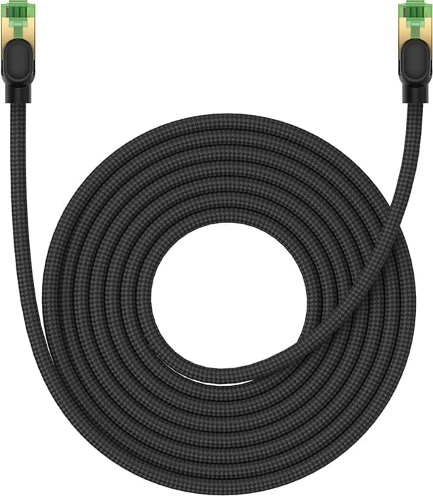 Kabllo rrjeti Baseus RJ45 Cat 8, 8m, 40Gbps, e zezë