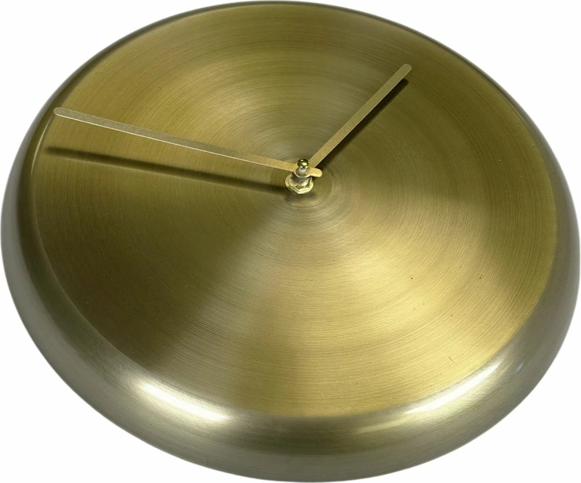 Orë muri dekorative metalike Wallity, ngjyrë ari, 30cm