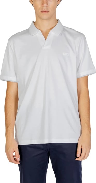 Maicë polo Calvin Klein Jeans për meshkuj, e bardhë