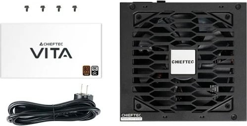 Furnizues energjie ATX, Chieftec BPX-650-S VITA, 650W, 80 PLUS Bronze, jo modular, i zi