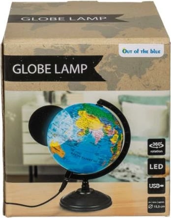 Glob OUT OF THE BLUE me kabllo USB, Ø15.5cm
