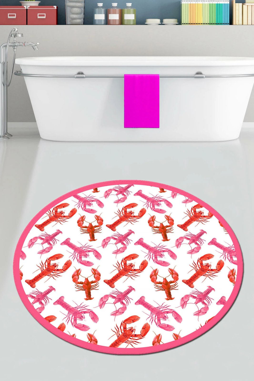 Tapet për banjo Mijölnir, dizajn Homard Djt, 80 cm