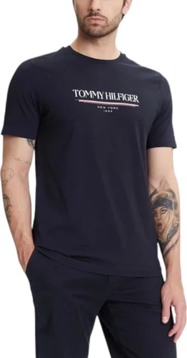 Maicë Tommy Hilfiger për meshkuj, blu