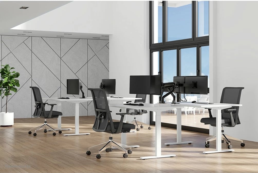 Krah monitori Neomounts Newstar DS70S-950BL2, Clamp/Grommet, 18 kg, 43.2 cm (17"), 88.9 cm (35"), 100 x 100 mm, e zezë