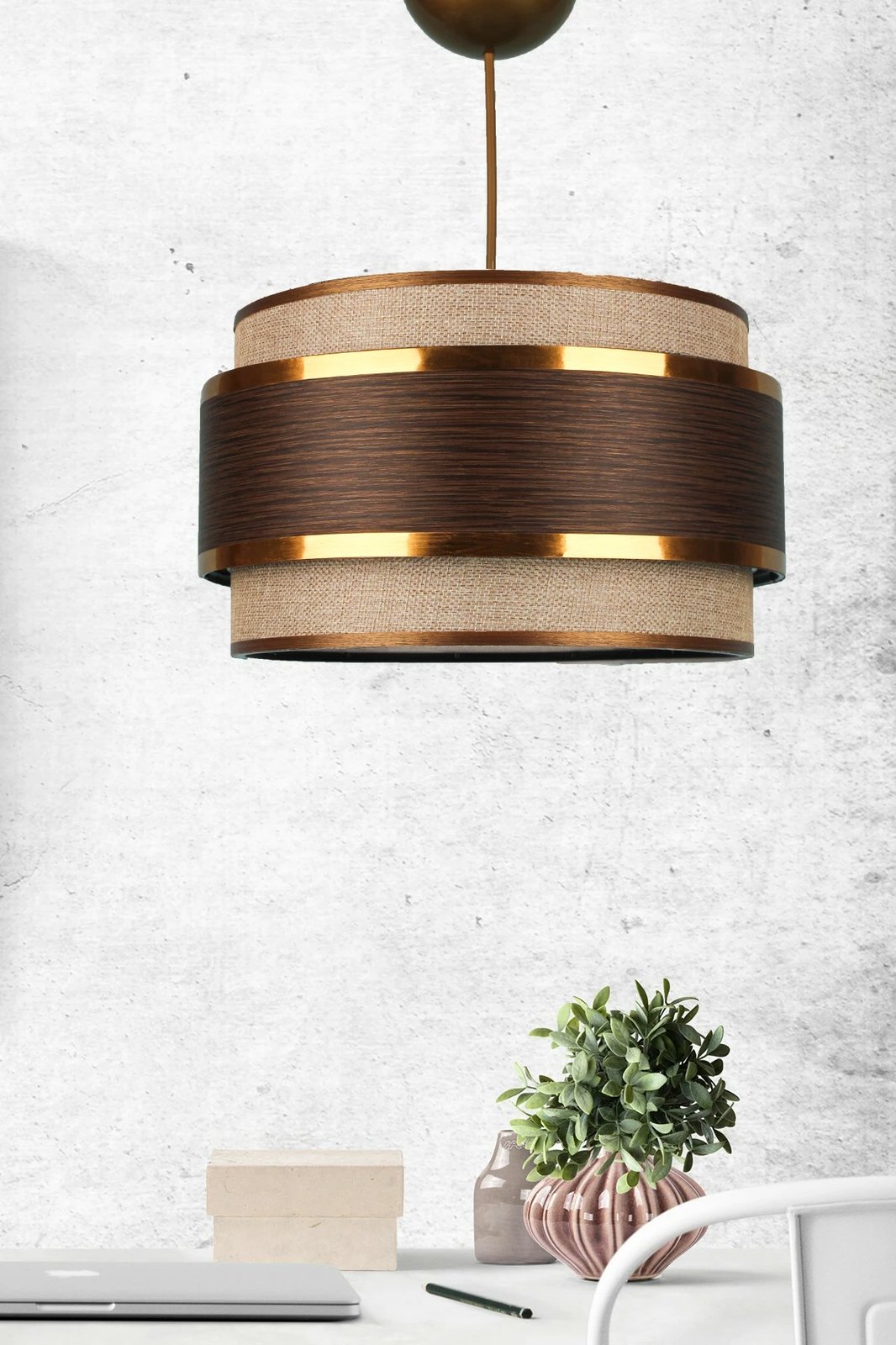 Llambë tavani Opviq, BK029, ngjyrë kafe