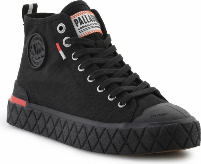 Këpucë Palladium për meshkuj dhe femra, të zeza