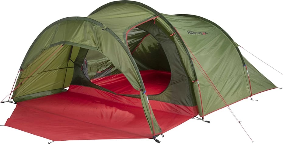 Tendë High Peak për 4 persona, e gjelbër