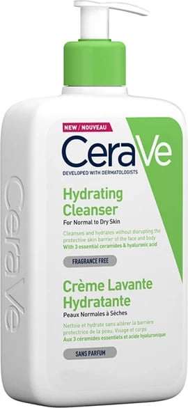 Losion hidratues & pastrues CeraVe, për lëkurë normale & të thatë, 1L