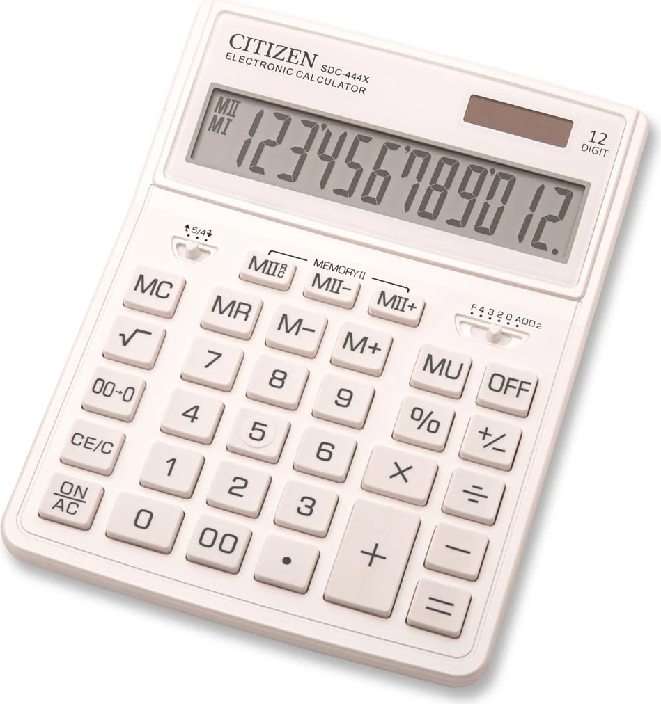 Kalkulator Citizen SDC-444XRWHE, i bardhë