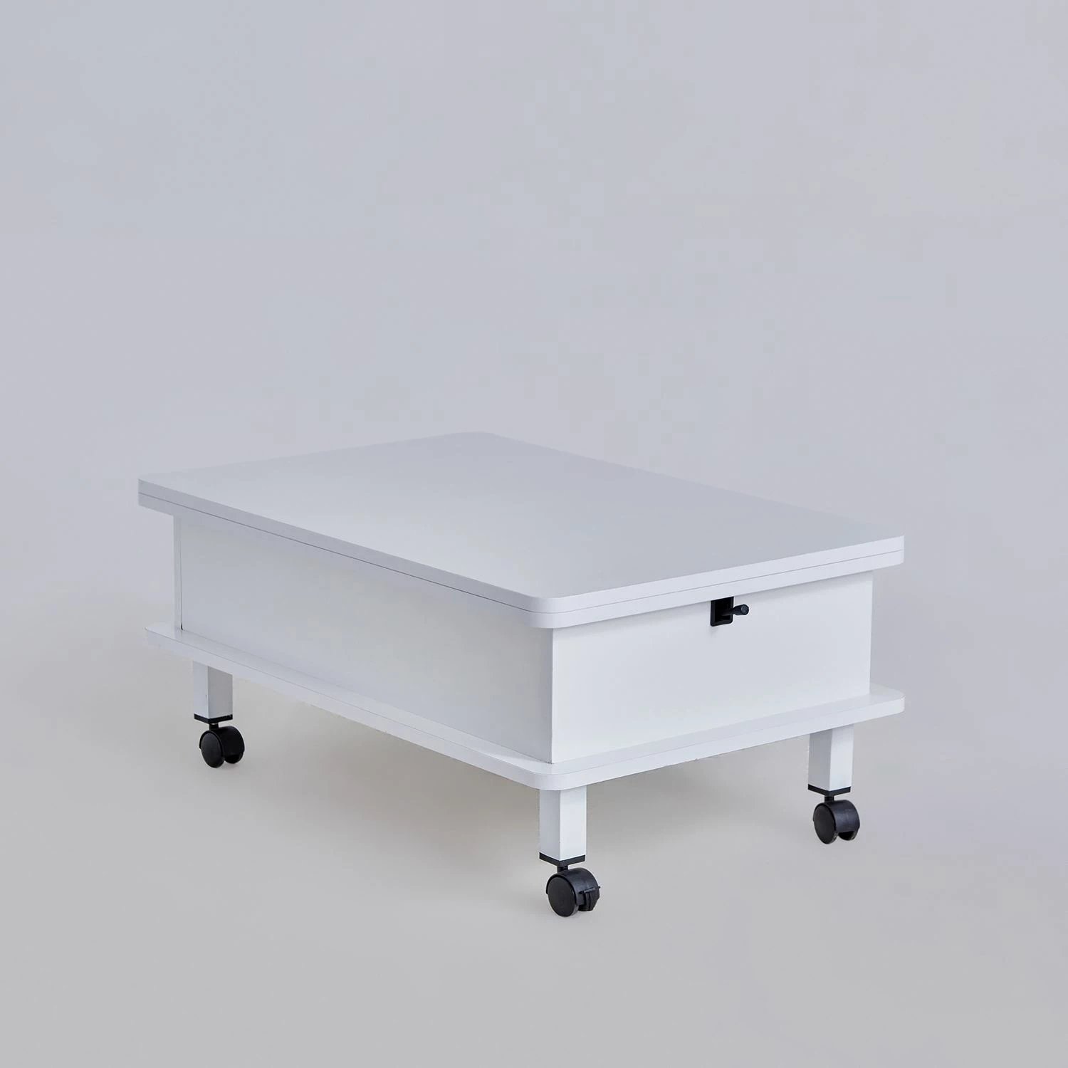 Tavolinë kafeje Skye Decor, dy adt, e bardhë