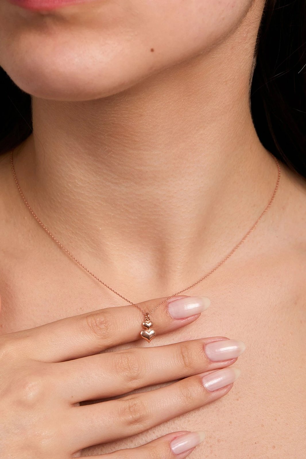 Qafore argjendi Elika, ngjyrë ari rozë, ELKSLVR7698R