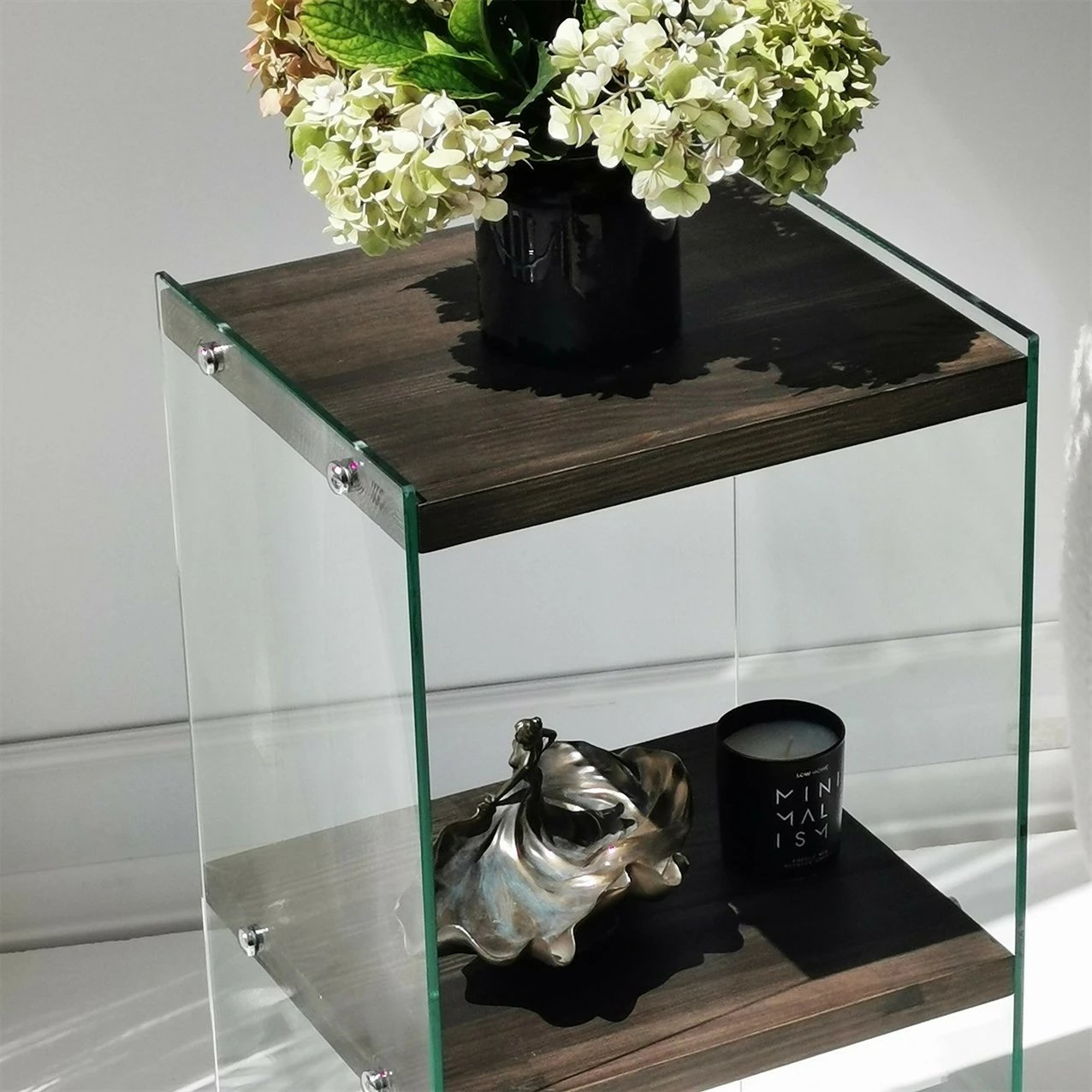 Raft librash Hanah Home, Aqua 2, ngjyrë antracit