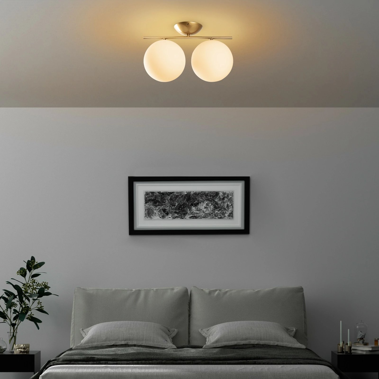 Llambë tavani Opviq, ngjyrë ari, Luminar - 14116