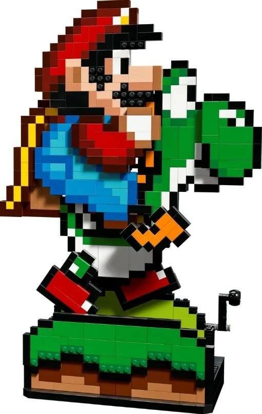 Set ndërtimi LEGO Super Mario 71438 Mario dhe Yoshi, 1215 pjesë, plastikë