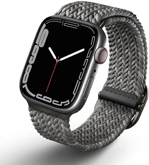 Rrip Uniq Aspen për Apple Watch 42/44/45mm, Gri