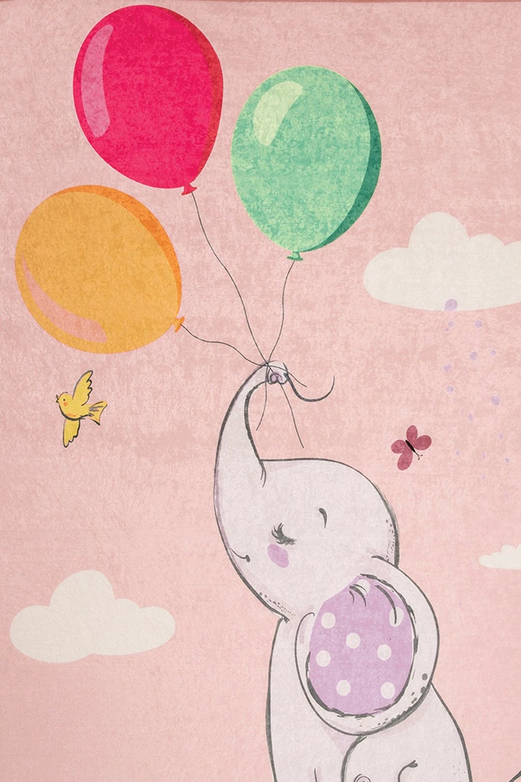 Qilim Hypnose Balloons, rozë, 140x190cm