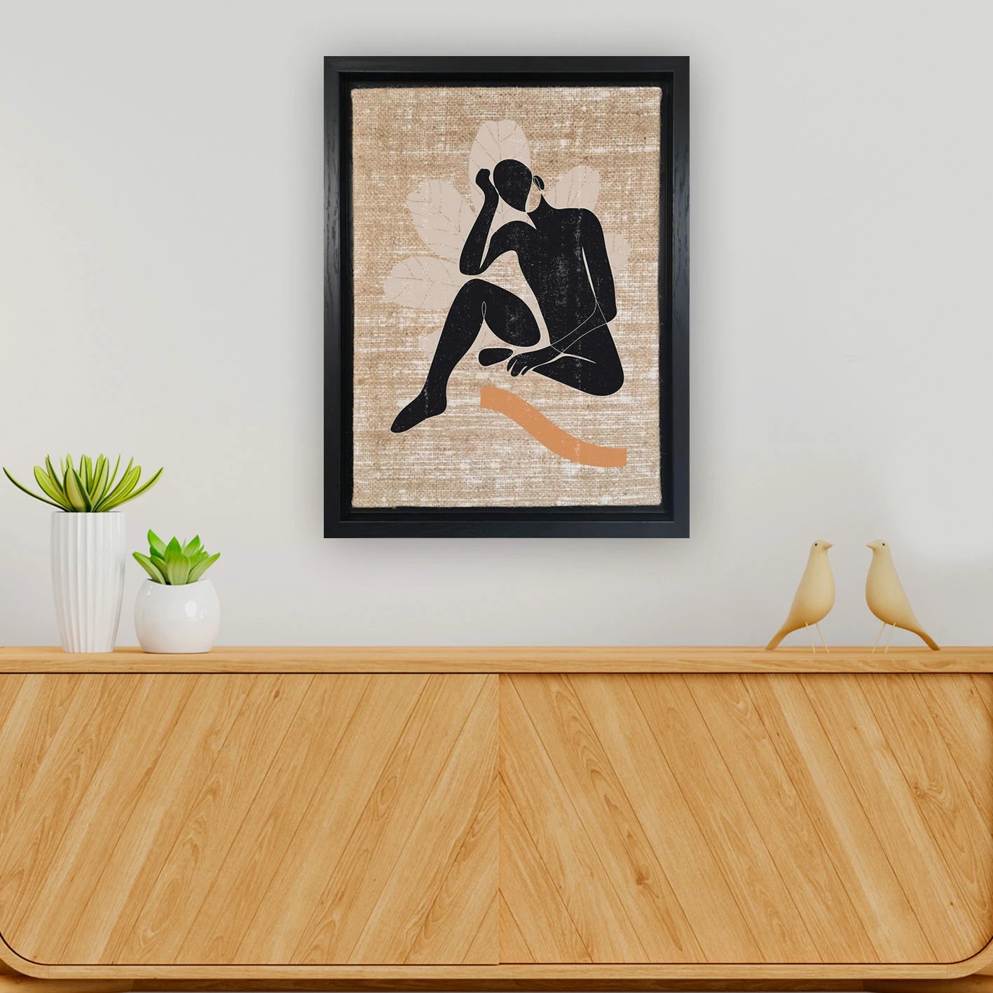 Pikturë dekorative në kanavacë, shumëngjyrëshe, Wallity, LSJ818856898023 - 6696