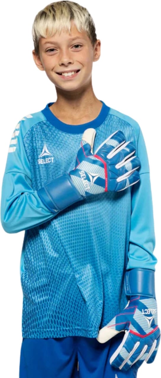 Doreza portieri për fëmijë Select, blu-bardhë