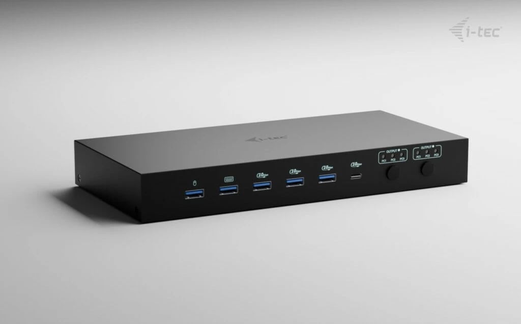 Docking station I-Tec D I-TEC USB-C, 4x HDMI, 5x USB, Ethernet, 180W, zi