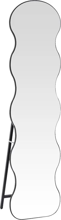 Pasqyrë dyshemeje Waven, ngjyrë e zezë, 38x28x148cm