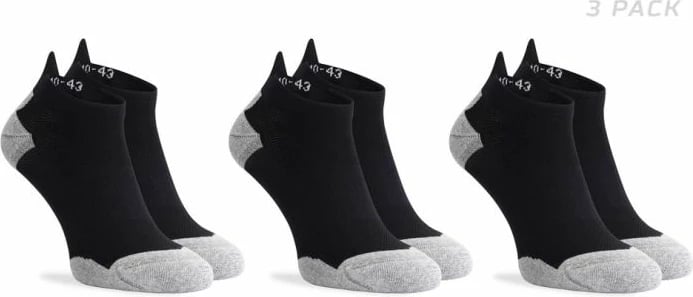 Çorape sportive Rogelli për meshkuj, të zeza