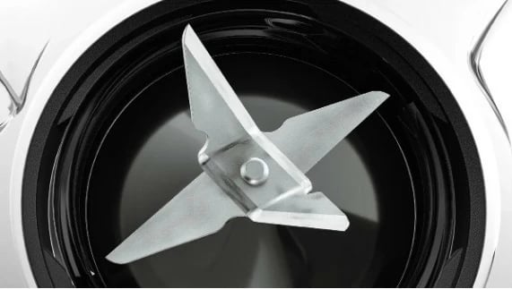 Blender tavoline mini, Bosch, MMB2111S, 0.6 L, 450 W, shishe ToGo, e zezë/argjendtë