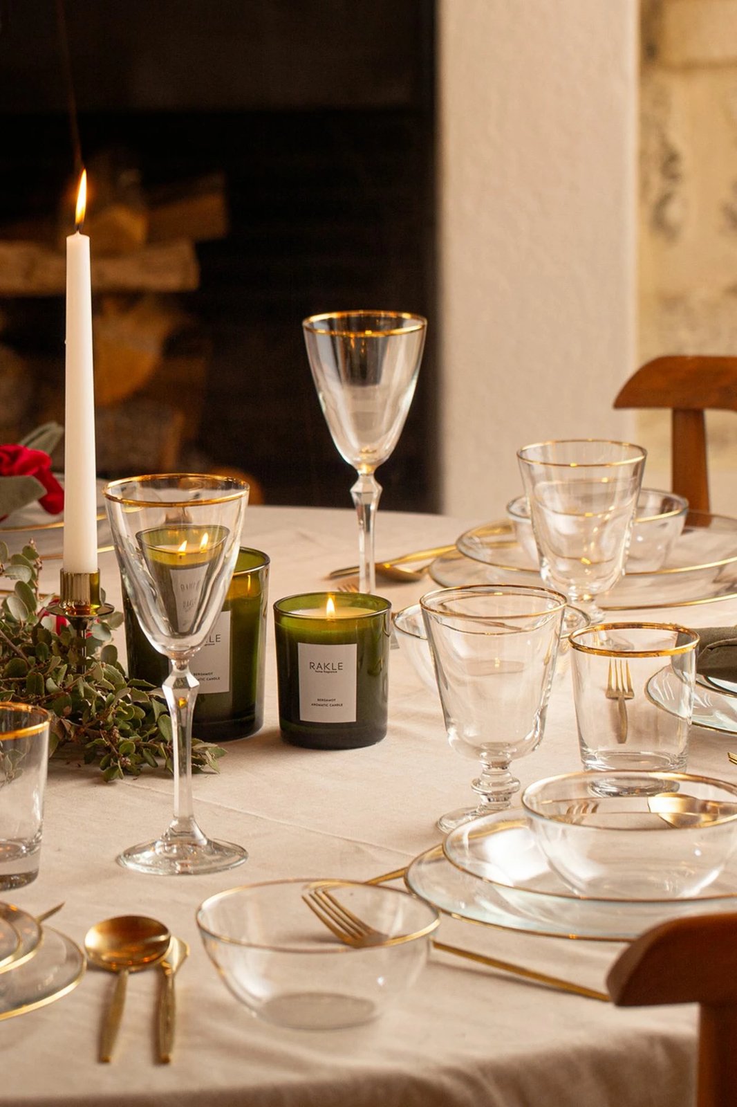 Set gotash prej qelqi (4 copë), Hermia Concept, Pure 255