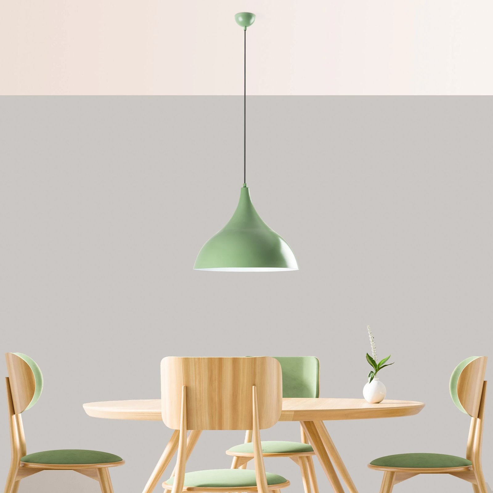 Llambë tavani Opviq Bitlisim, ngjyrë mint