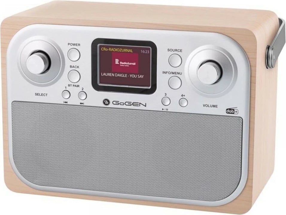Radio Digjitale me DAB+, FM, Bluetooth dhe Alarm GOGEN GOGDAB700BTCS (Krem)