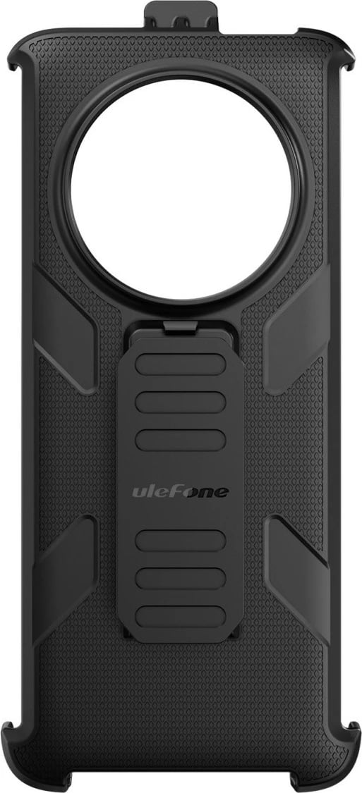 Mbështjellës Ulefone Armor 23 Ultra, multifunksional, me klips dhe karabiner, i zi