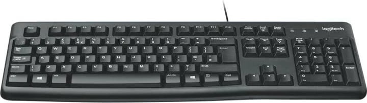 Tastierë Logitech K120 920-002508 USB QWERTY US e zezë