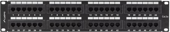 Patch Panel Lanberg, PPU5-2048-B