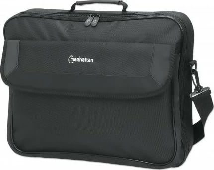 Çantë laptopi MANHATTAN Cambridge Clamshell 17.3 inç, e zezë