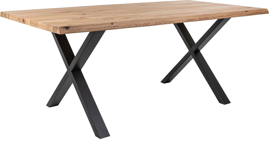 Tavolinë Dilegno, ngjyrë natyrale, 180x95x76