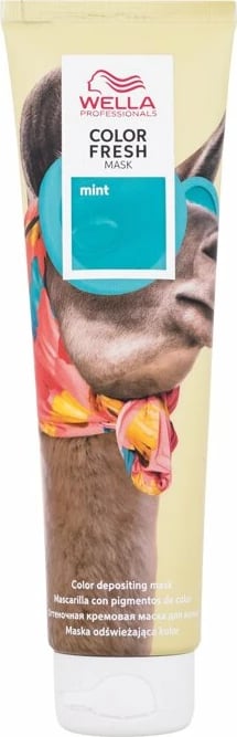 Maskë ngjyruese për flokë Wella Professionals Color Fresh për femra Mint 150ml