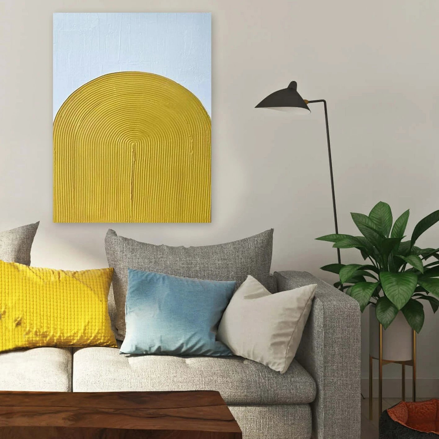 Pikturë dekorative 3D në kanavacë, Wallity, RFB6_5070, shumëngjyrëshe, 50x70cm