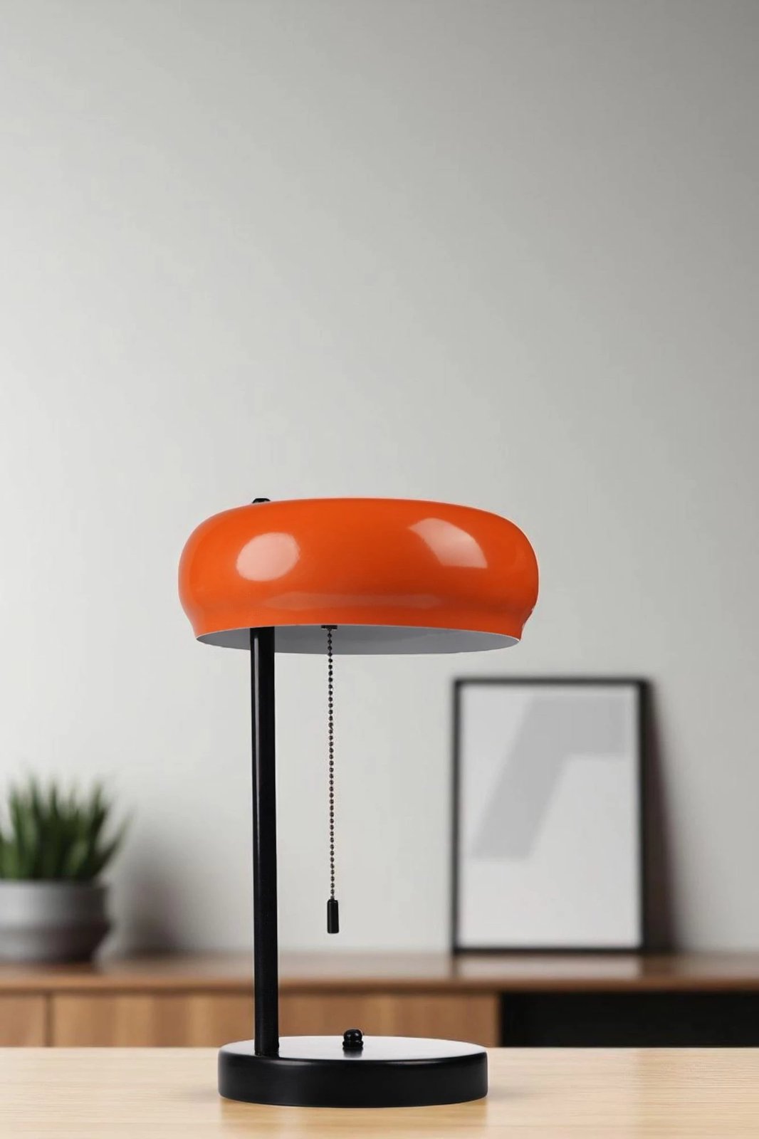 Llambë tavoline Opviq, portokalli e zezë, 8896-3