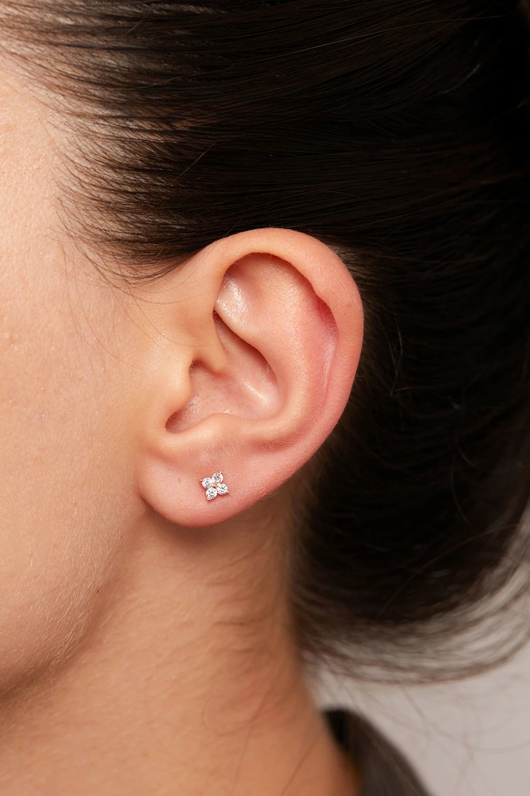 Vathë argjendi Elika, ngjyrë rozë, ELKMD50205R