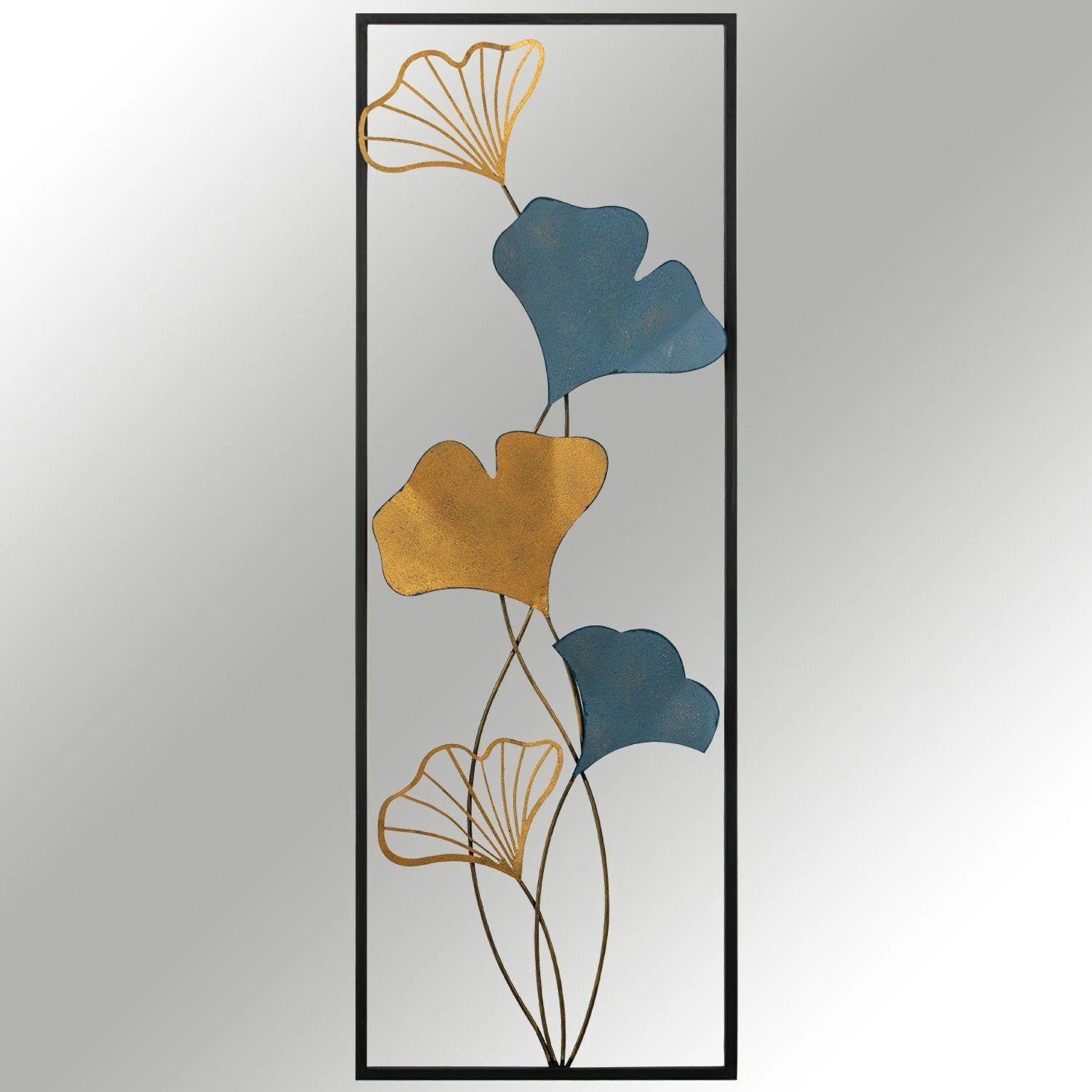 Aksesor dekorativ metalik për mur Wallity, Nadide - 1