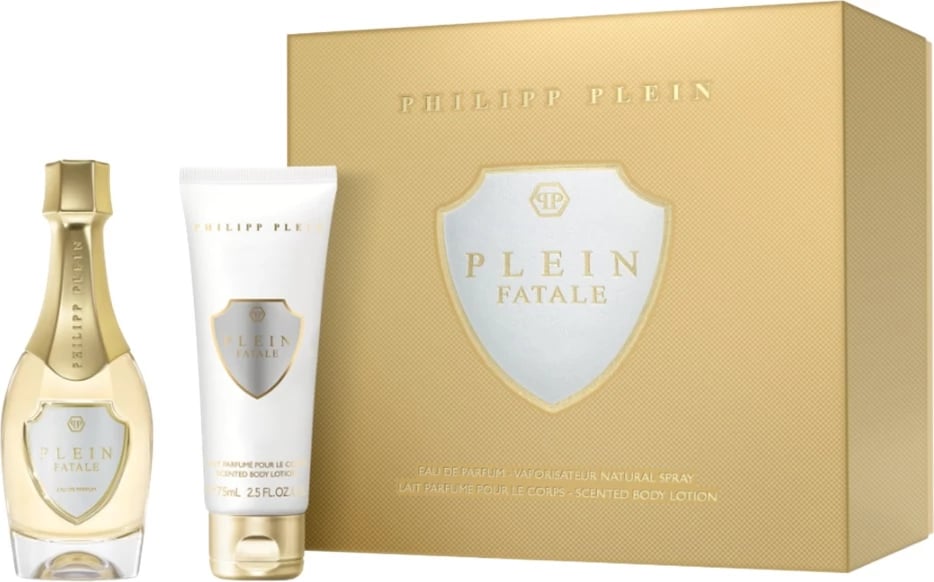 Set Eau de Parfum dhe balsam trupi për femra Philipp Plein Fatale 50ml + 75ml