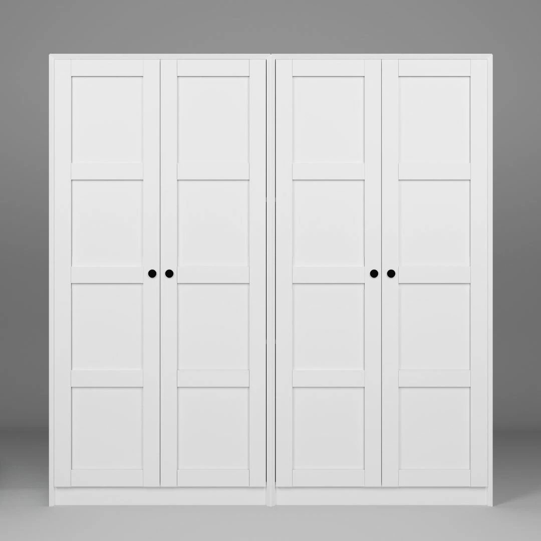 Dollap për rroba, ngjyrë e bardhë, Skye Decor Lucas 1600-90