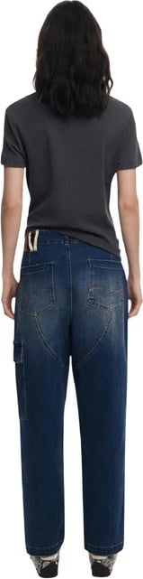 Jeans Desigual femra, të kaltërta