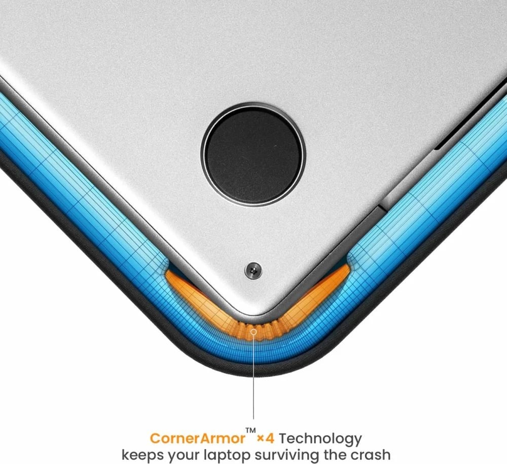 Çantë laptopi Tech-Protect Defender VR 15-16, e zezë