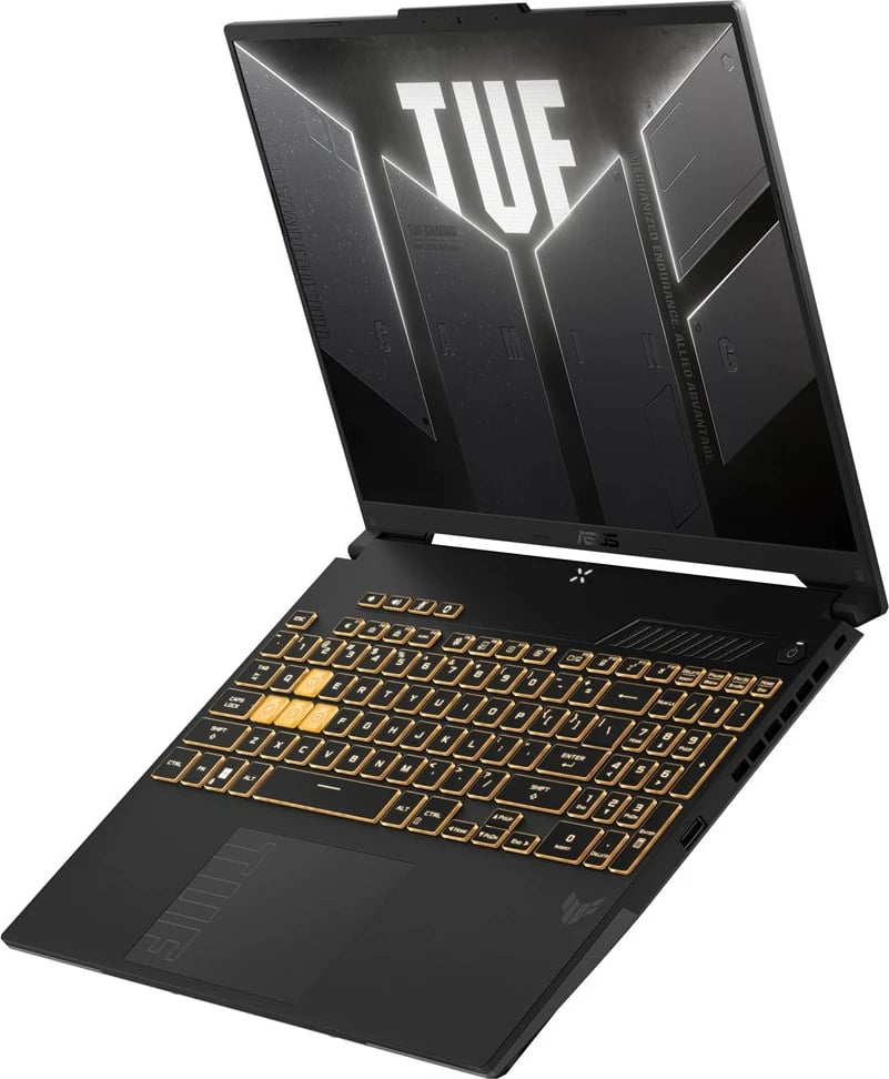 Laptop gaming ASUS TUF Gaming F16 FX607VJ-RL009, 16", Intel Core 5 210H, 16 GB RAM, 512 GB SSD, NVIDIA RTX 3050, Gri