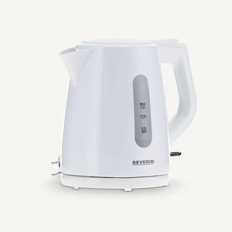 Çajnik Severin WK 3411, 1 L, 2200 W, Bardhë