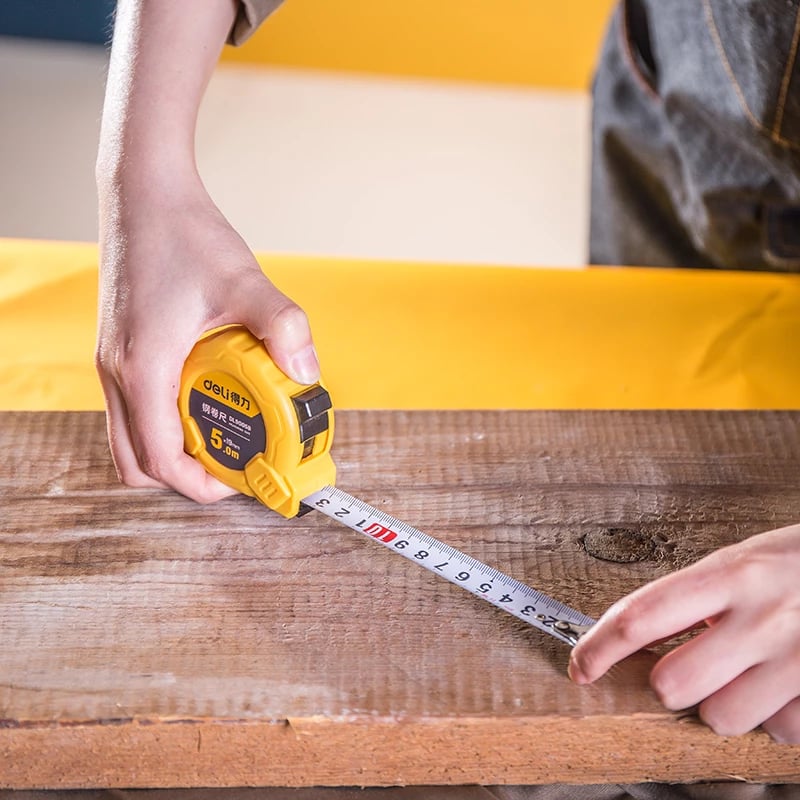 DELI METER METALIK 5M DL9005B