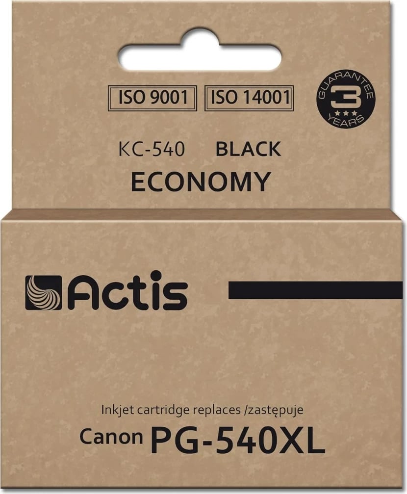 Toner ACTIS KC-540 për Canon PG-540XL, Supreme, 22 ml, i zi