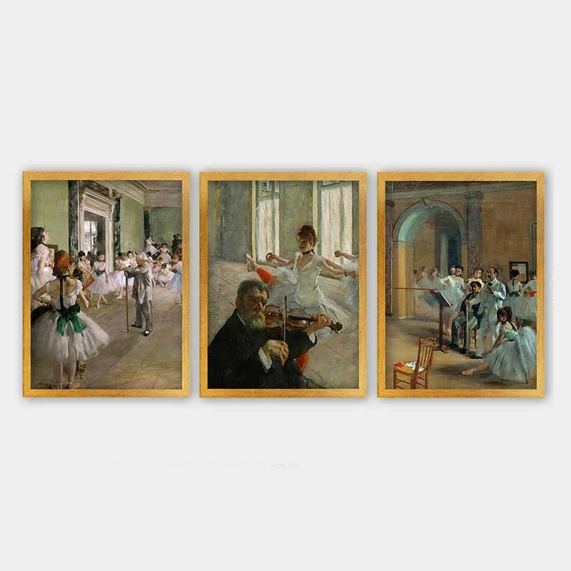 Pikturë dekorative me kornizë (3 copë), Wallity, 3AC_UN1914103_3545