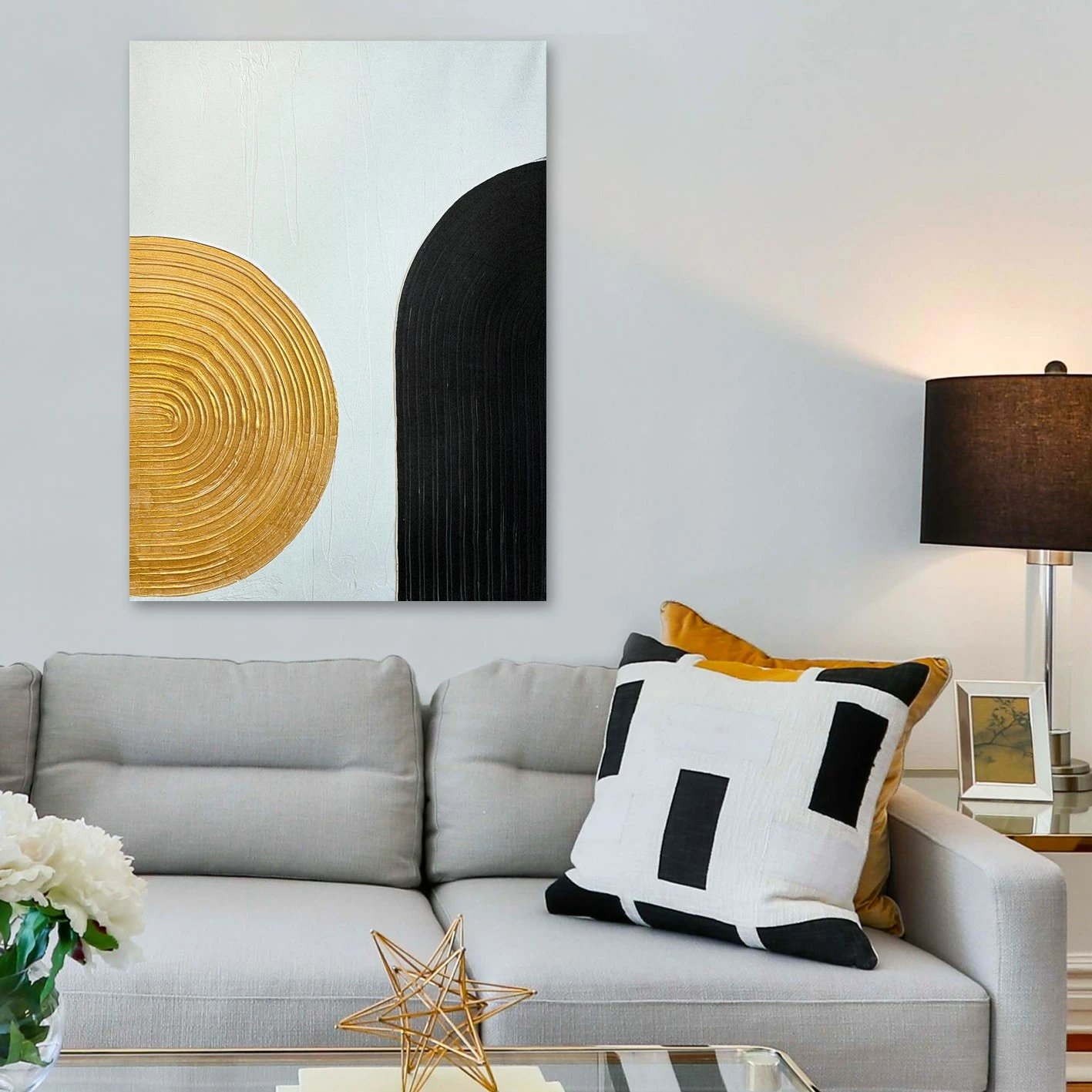 Pikturë dekorative 3D në kanavacë, shumëngjyrëshe, Wallity, RFB28_70100, 70x100cm