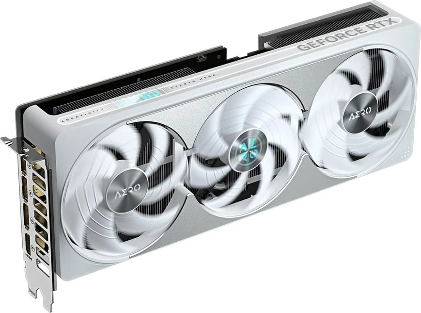 Kartelë grafike Gigabyte GeForce RTX 5080 AERO OC SFF 16G, 16GB, E bardhë